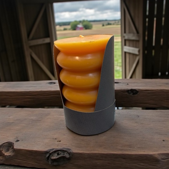 Better Homes And Gardens yellow Pillar candle for Home Decor - Picture 2 of 5